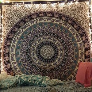 🐘 Boho Elephant Tapestry 🐘